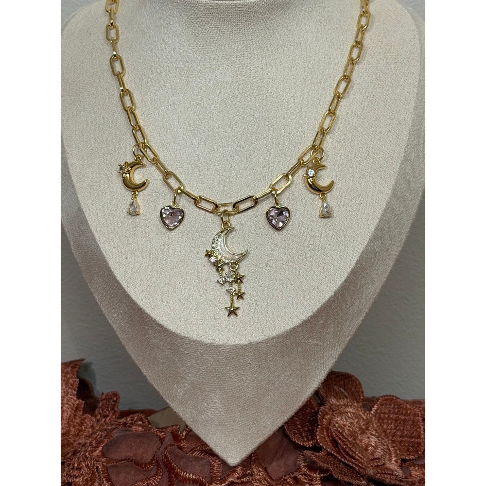 Celestial Love ~ Handmade Charm Necklace by‎ Jenn